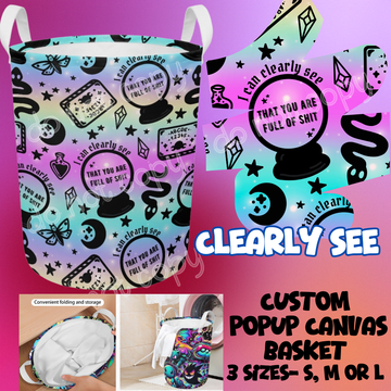 CLEARLY SEE - STORAGE BASKETS - PREORDER CLOSING 12/4