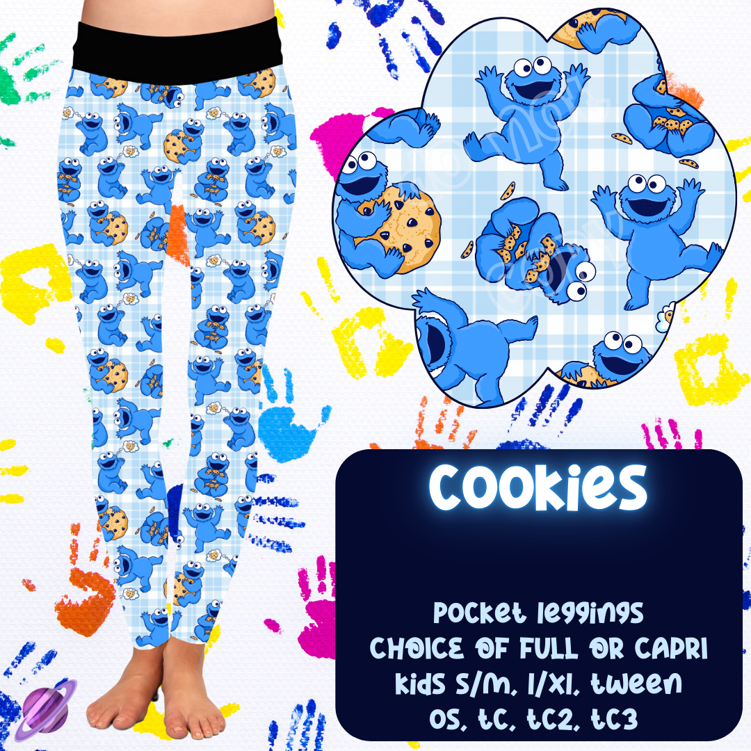 COOKIE - FUN KIDS RUN -  LEGGING/CAPRI PREORDER CLOSING 11/5