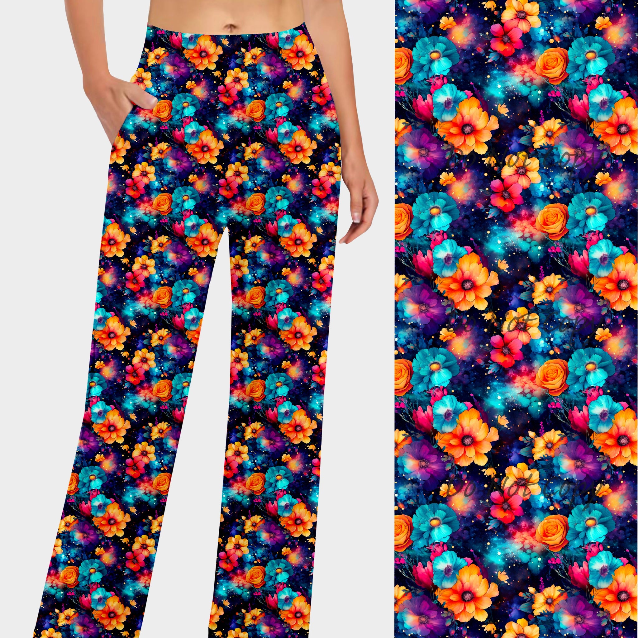 RTS - Cosmo Flowers Lounge Pants