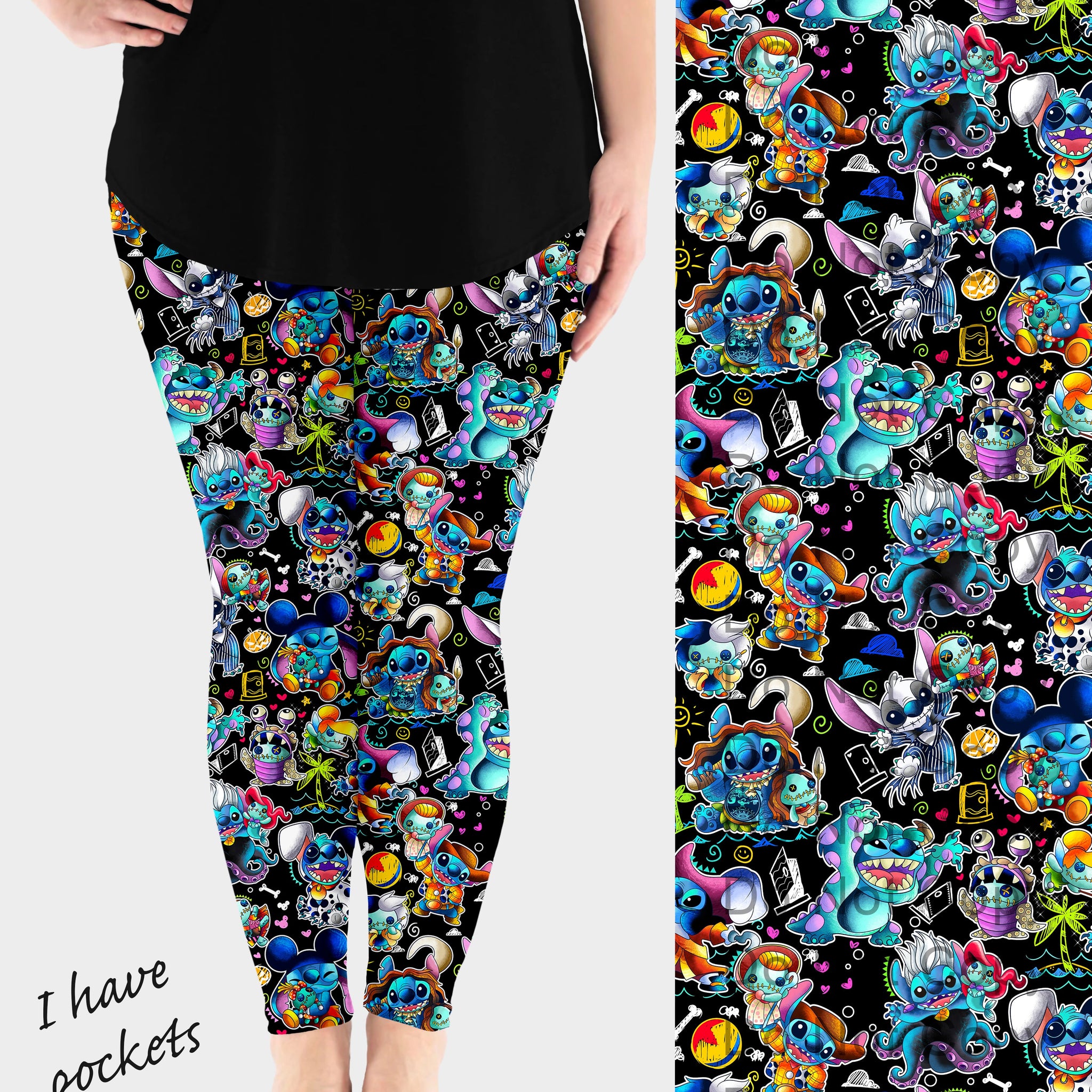 RTS - Costume Stitchery Leggings w/ Pockets