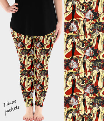 RTS - Crazy Cruel Leggings w/ Pockets