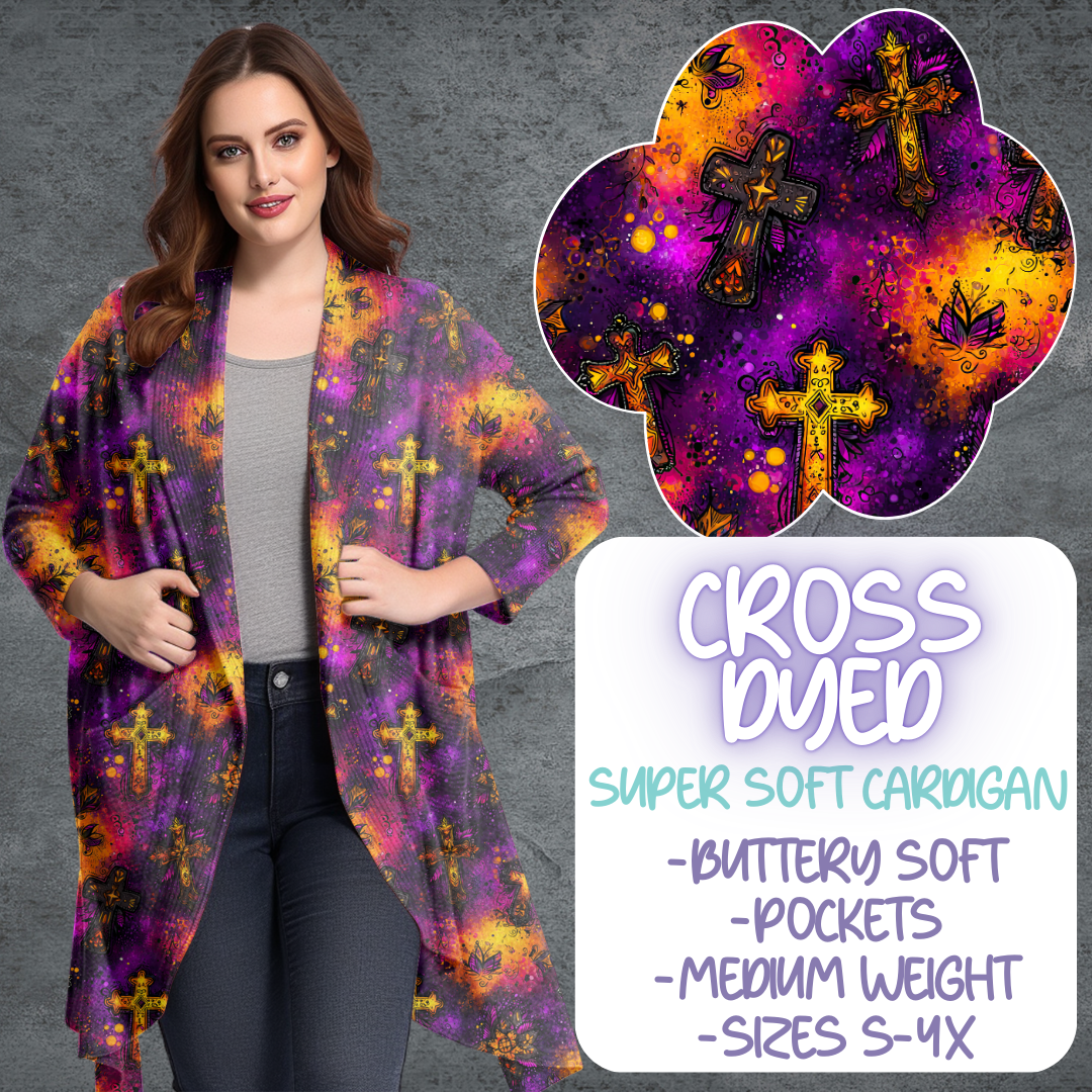 CROSS DYED - CARDIGAN B105 PREORDER CLOSING 5/19