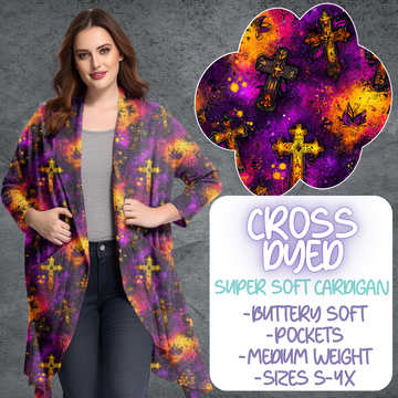 CROSS DYED - CARDIGAN B105 PREORDER CLOSING 5/19