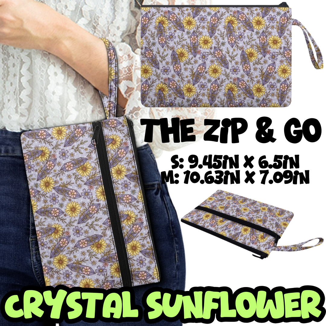 CRYSTAL SUNFLOWER - ZIP & GO PREORDER CLOSING 12/28