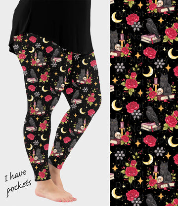RTS - Cursed Love Leggings with Pockets