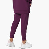 Active Lounge Fleece Drawstring Elastic High Waist Jogger Sweatpants w/ Pockets