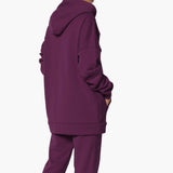 Comfy Lounge Drawstring Hoodie Sweatshirt w/ Kangaroo & Tech Pocket