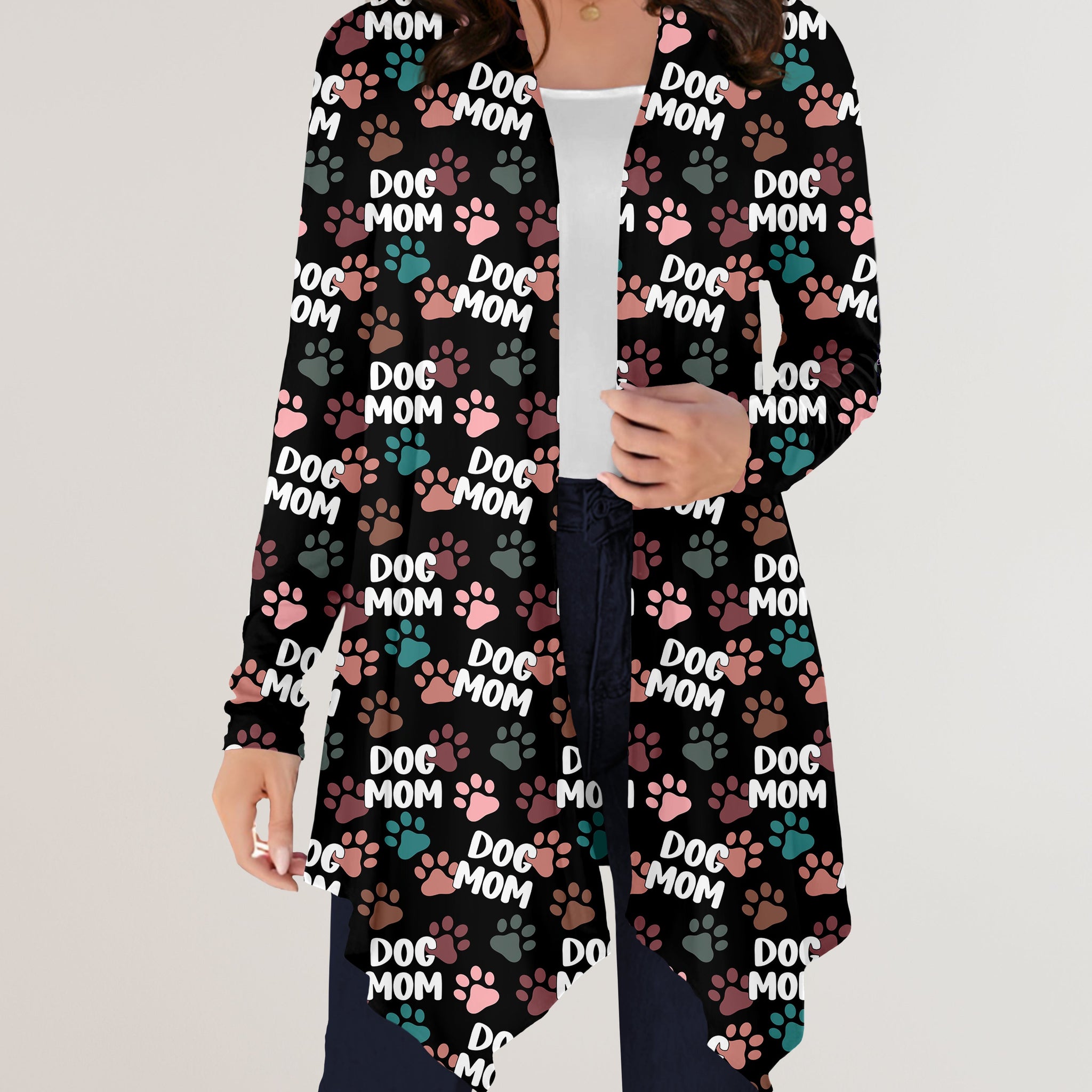 RTS - Dog Mom Cardigan w/ Pockets