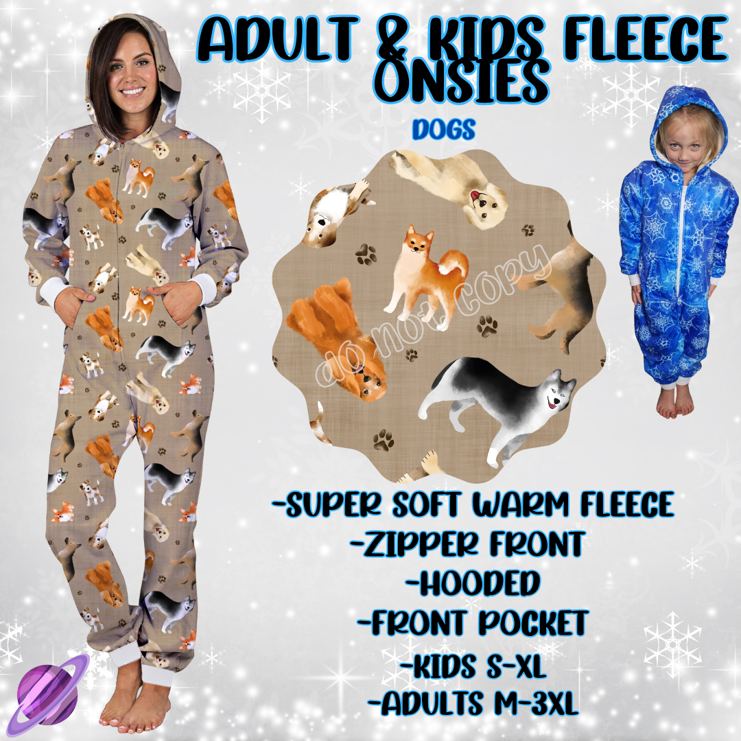 DOGS-ONESIES ROUND 3- PREORDER CLOSING 9/23