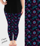 RTS - Dreamcatchers Leggings w/ Pockets