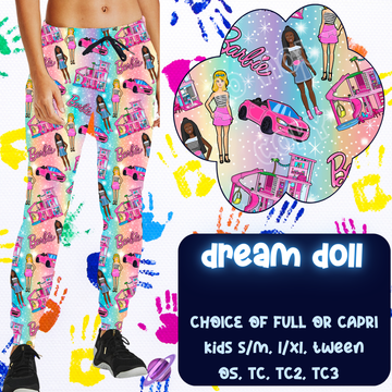 DREAM DOLL - FUN KIDS RUN - JOGGER/CAPRI PREORDER CLOSING 11/5