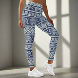 Aztec Elephant Print yoga Leggings