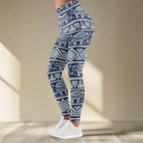 Aztec Elephant Print yoga Leggings