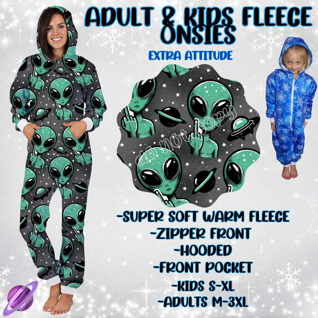 EXTRA ATTITUDE-ONESIES ROUND 3- PREORDER CLOSING 9/23