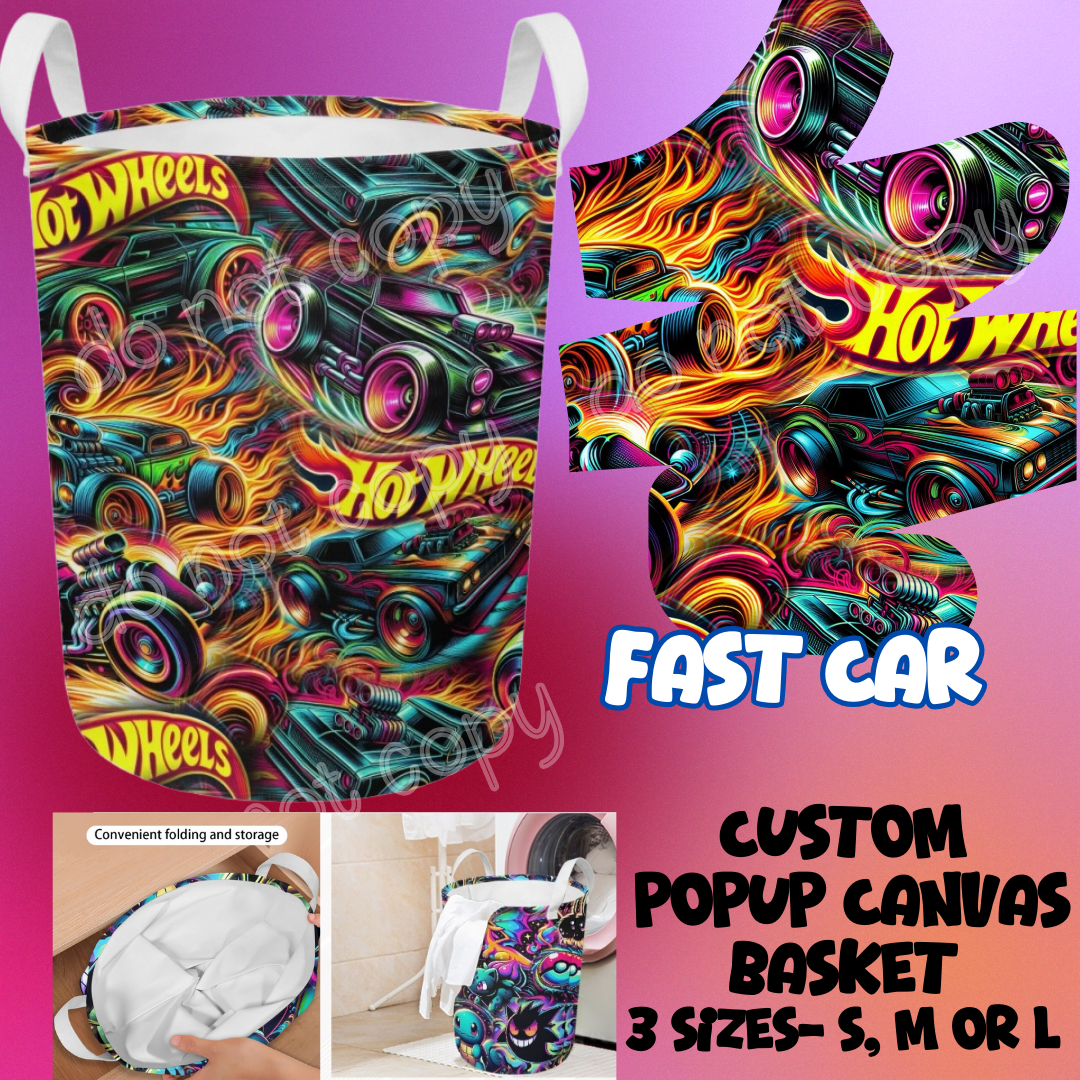 FAST CAR - STORAGE BASKETS - PREORDER CLOSING 12/4