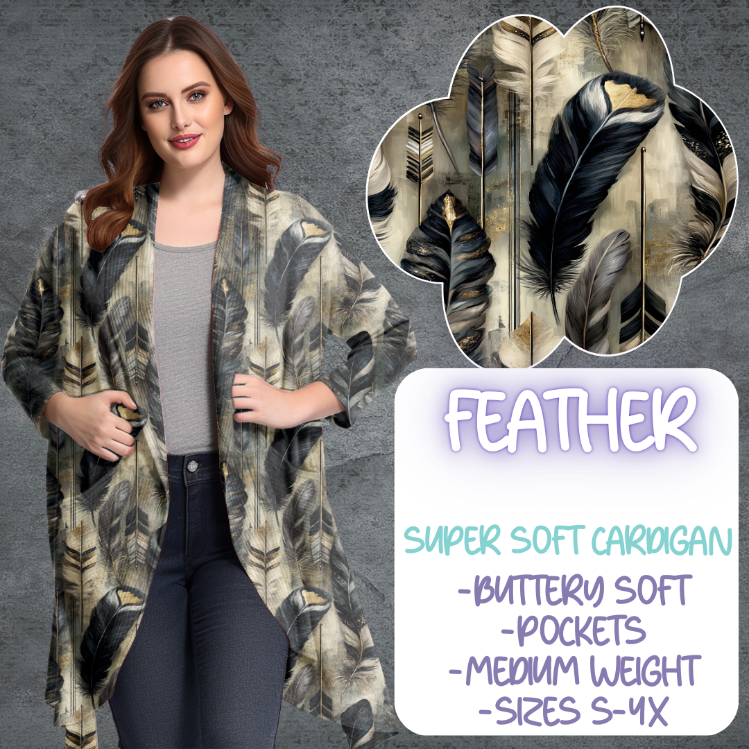 FEATHER - CARDIGAN B105 PREORDER CLOSING 5/19