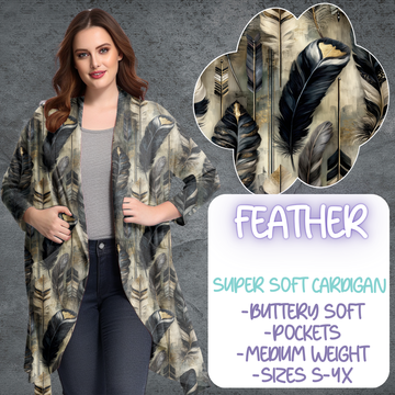 FEATHER - CARDIGAN B105 PREORDER CLOSING 5/19