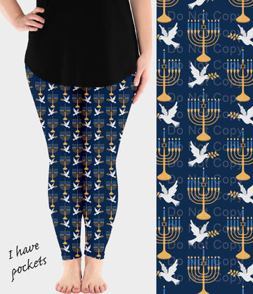 RTS - Festival of Lights Leggings w/ Pockets