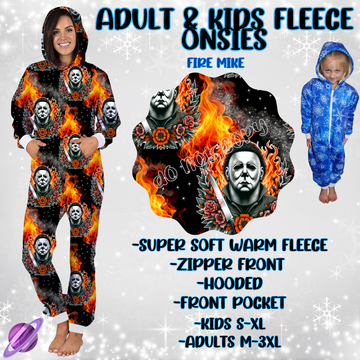 FIRE MIKE-ONESIES ROUND 3- PREORDER CLOSING 9/23