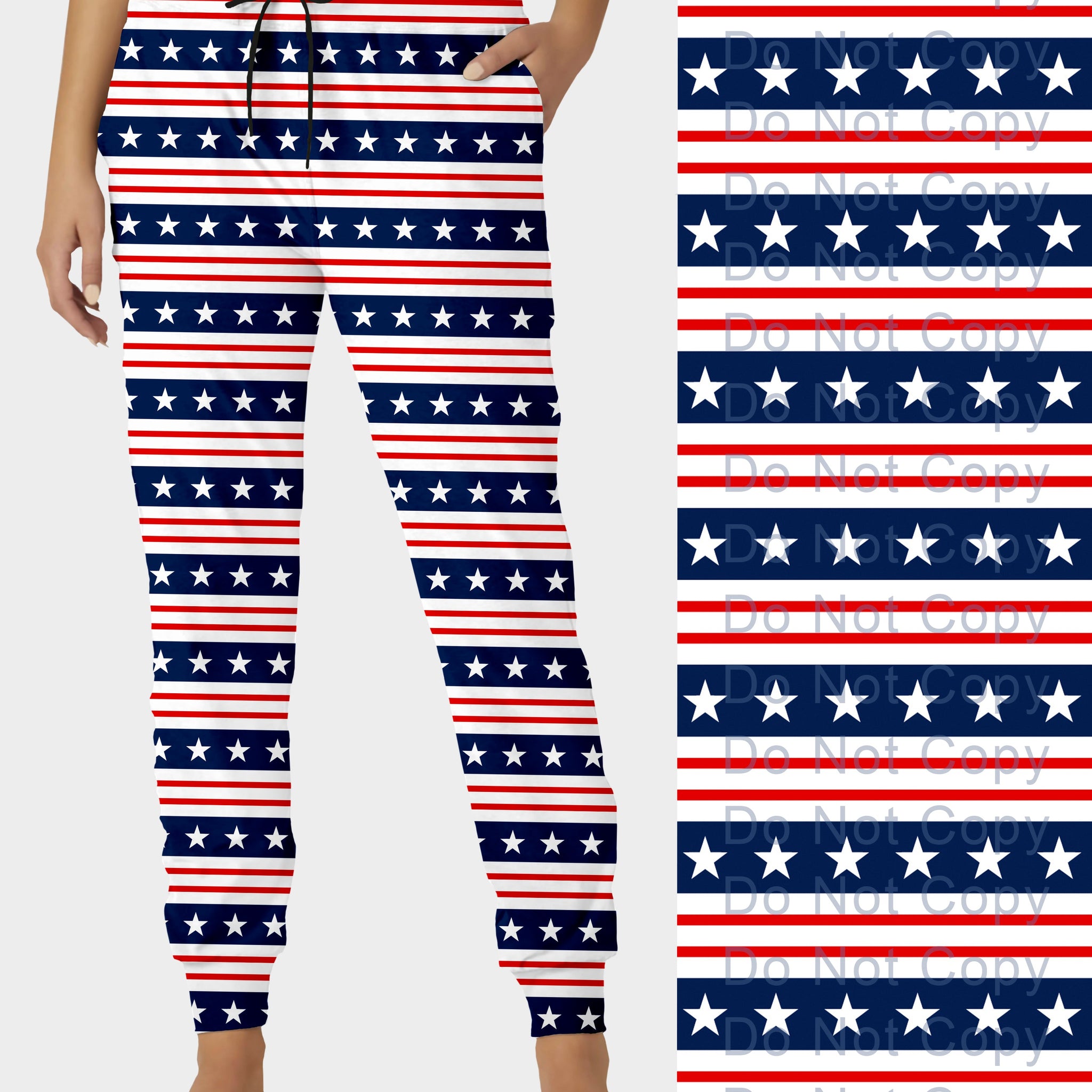 RTS - Flag Stripes Joggers