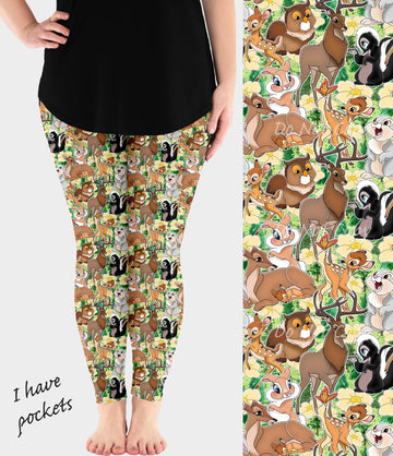 RTS - Forest Prince Leggings w/ Pockets