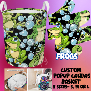 FROGS - STORAGE BASKETS - PREORDER CLOSING 12/4