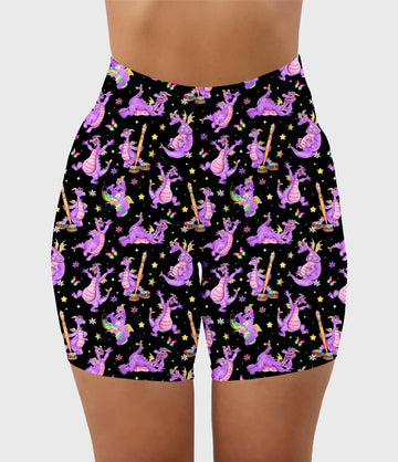 RTS - Fun Dragon Biker Shorts