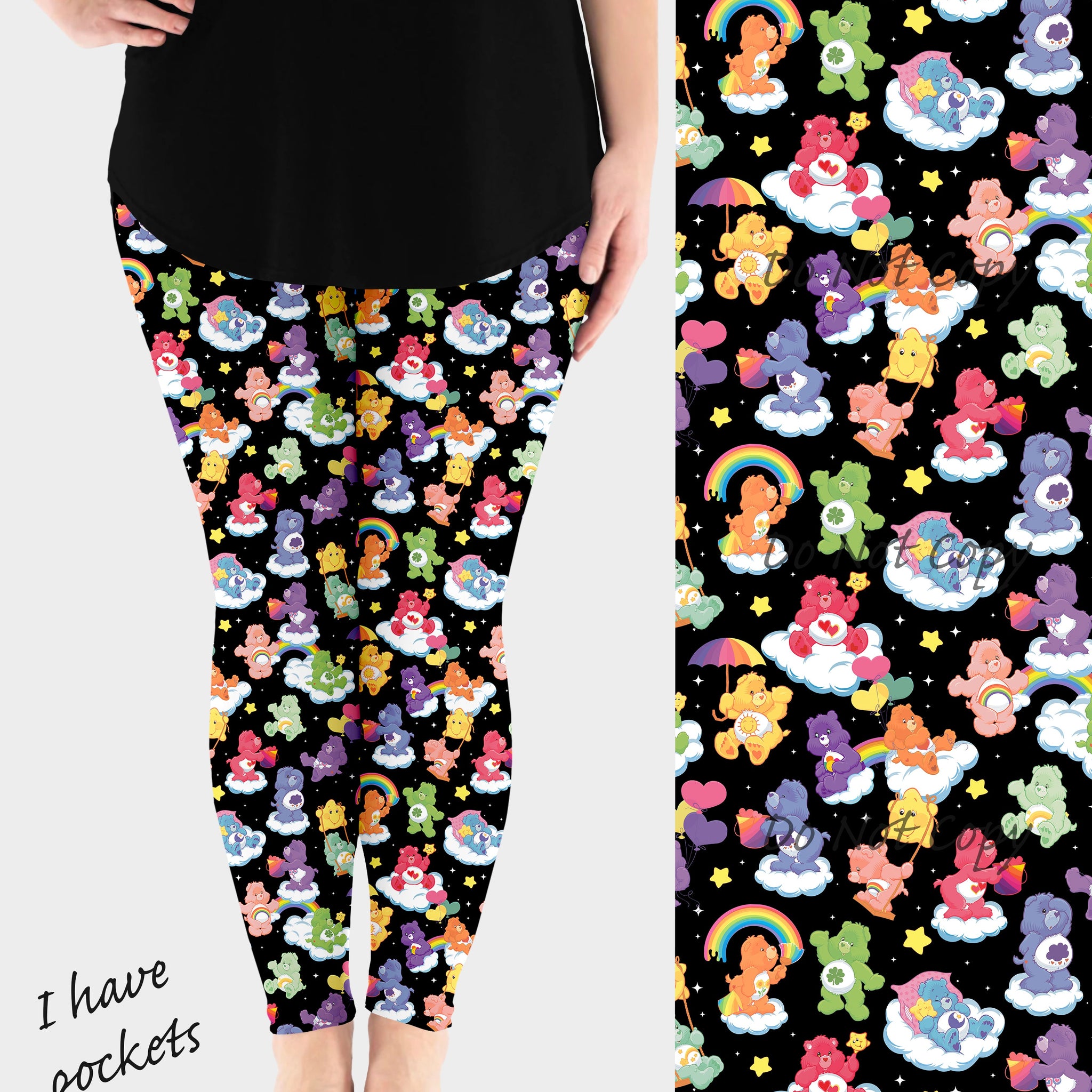 RTS - Fun Bears Leggings w/ Pockets