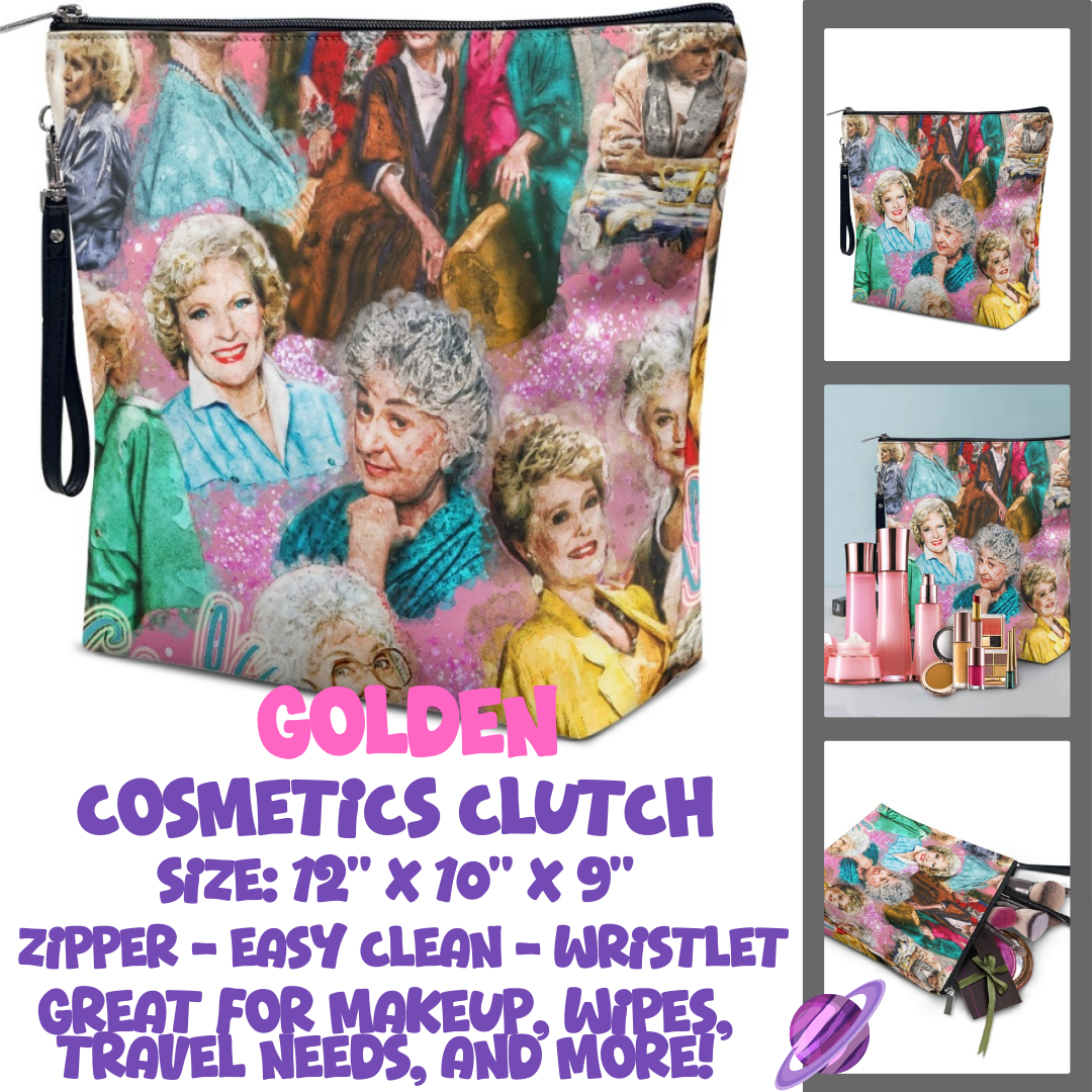 GOLDEN - CUSTOM COSMETIC CLUTCH PREORDER CLOSES 12/16