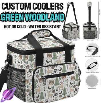 GREEN WOODLAND - CUSTOM COOLERS CLOSING 12/27