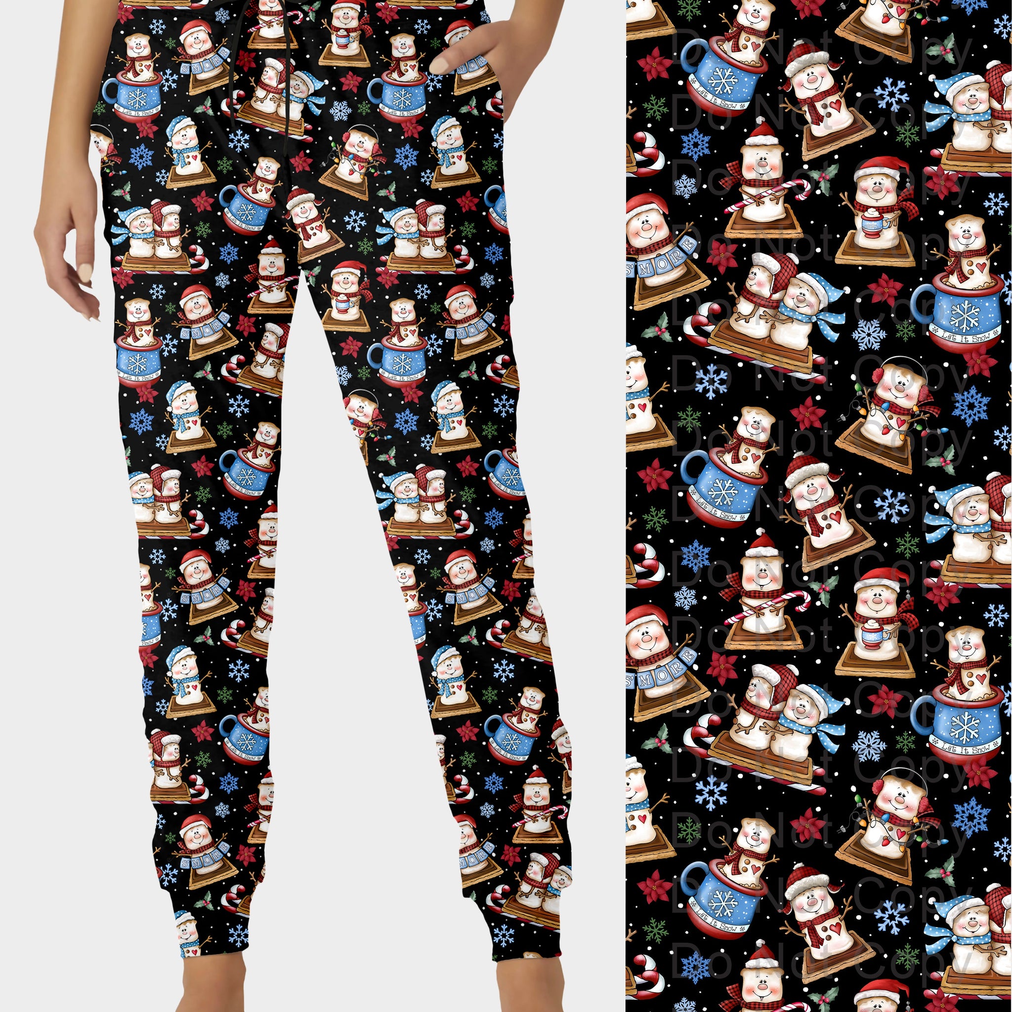 RTS - Holiday S'mores Jogger Pants