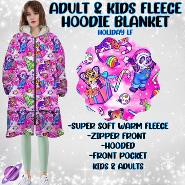 HOLIDAY LF-HOODIE BLANKET RUN-PREORDER CLOSING 9/28 ETA NOV