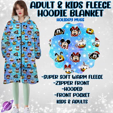 HOLIDAY MUGS-HOODIE BLANKET RUN-PREORDER CLOSING 9/28 ETA NOV