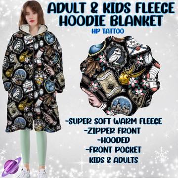 HP TATTOO- HOODIE BLANKET RUN-PREORDER CLOSING 9/28 ETA NOV