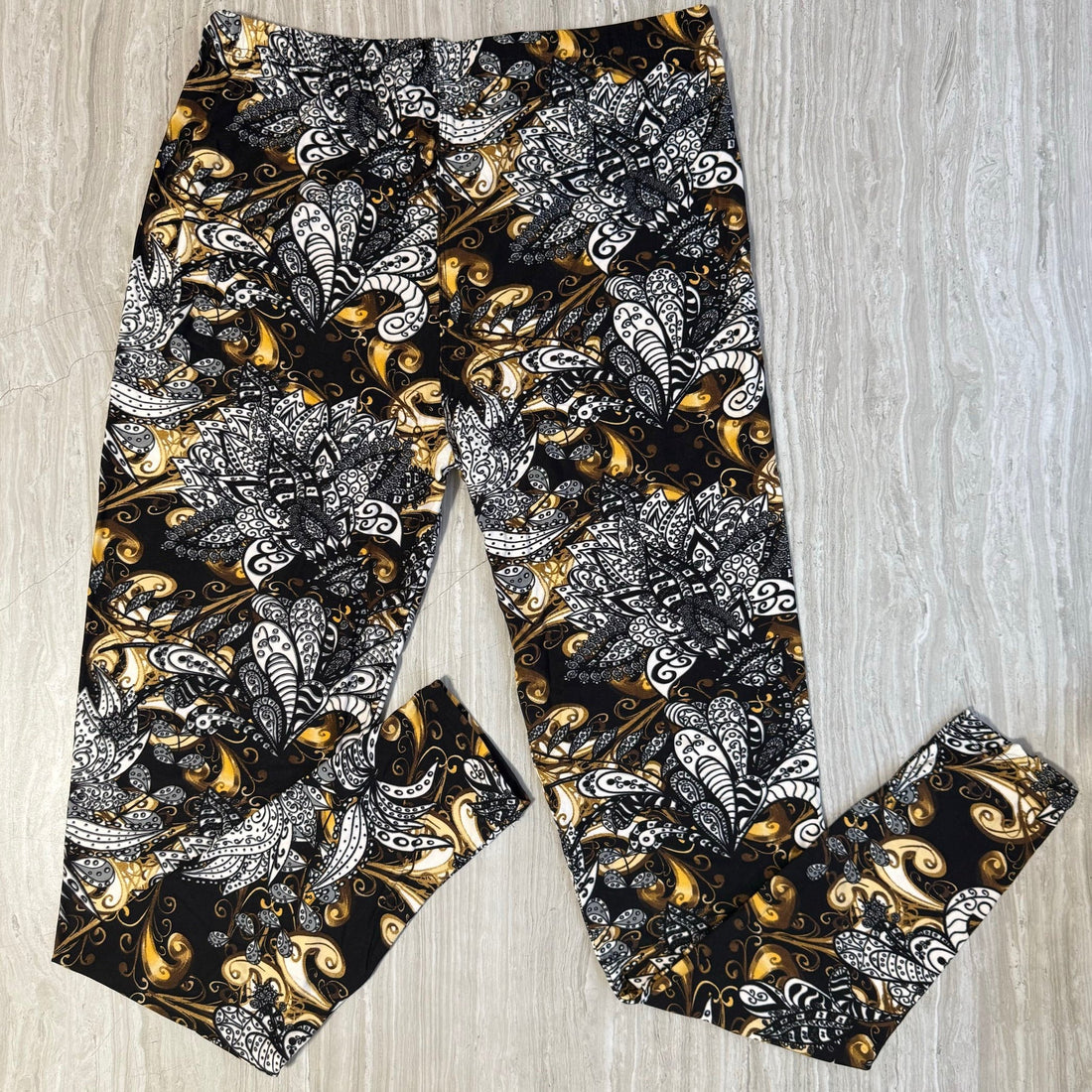 Burton Golden Flower Print Leggings