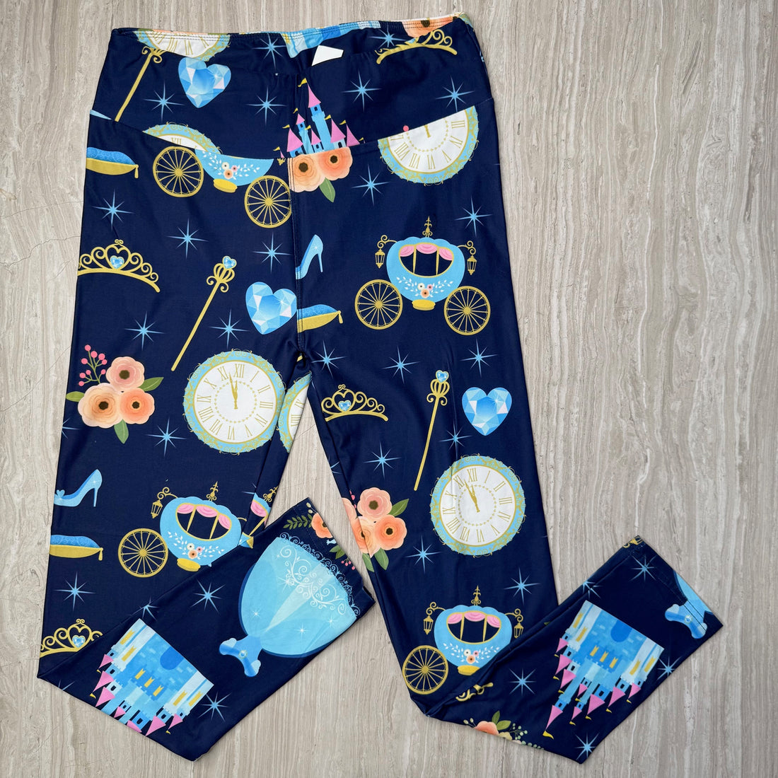 Midnight Princess Print Leggings