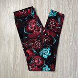 Firebird Succulent Print Leggings