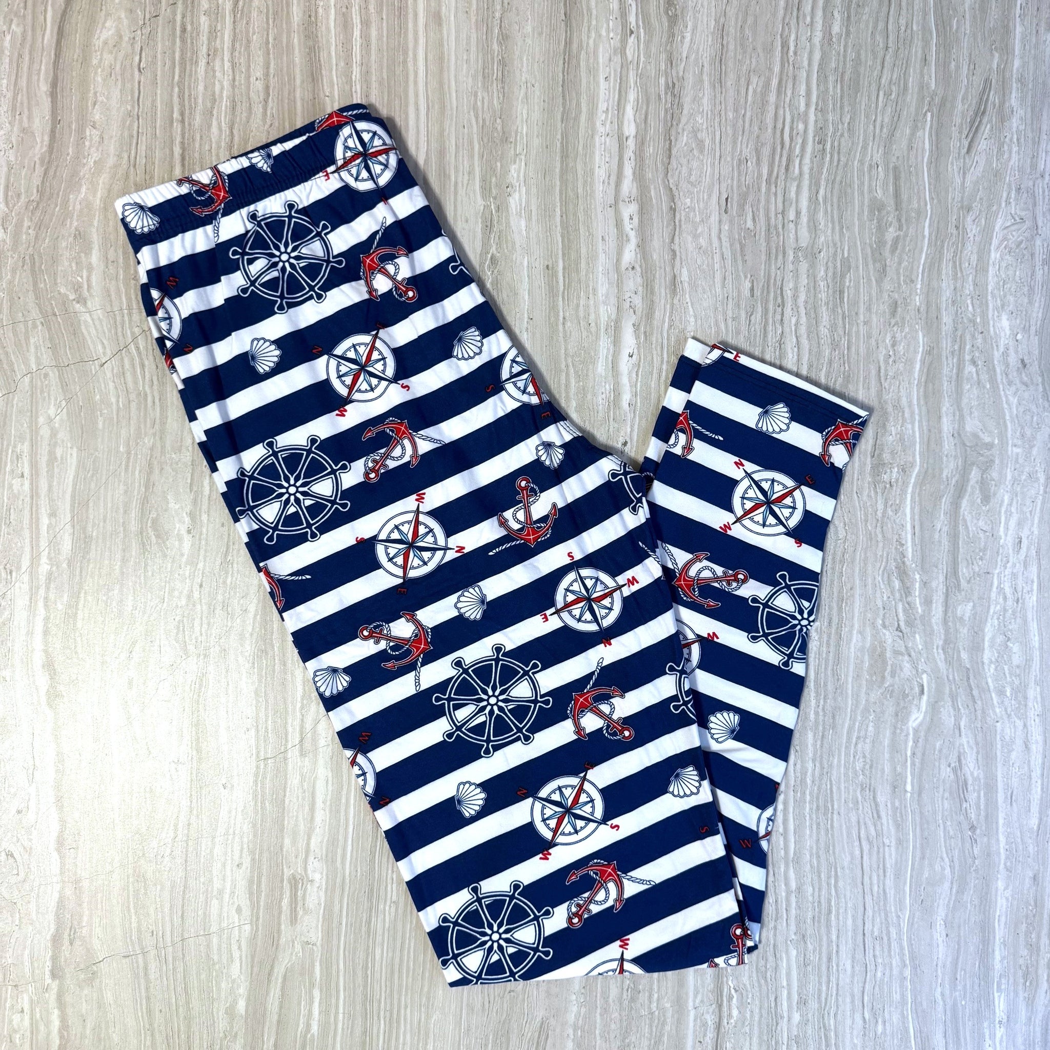 Anchors Away Print Leggings