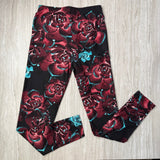 Firebird Succulent Print Leggings