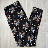 Feather & Crystal Dreamcatcher Print Leggings