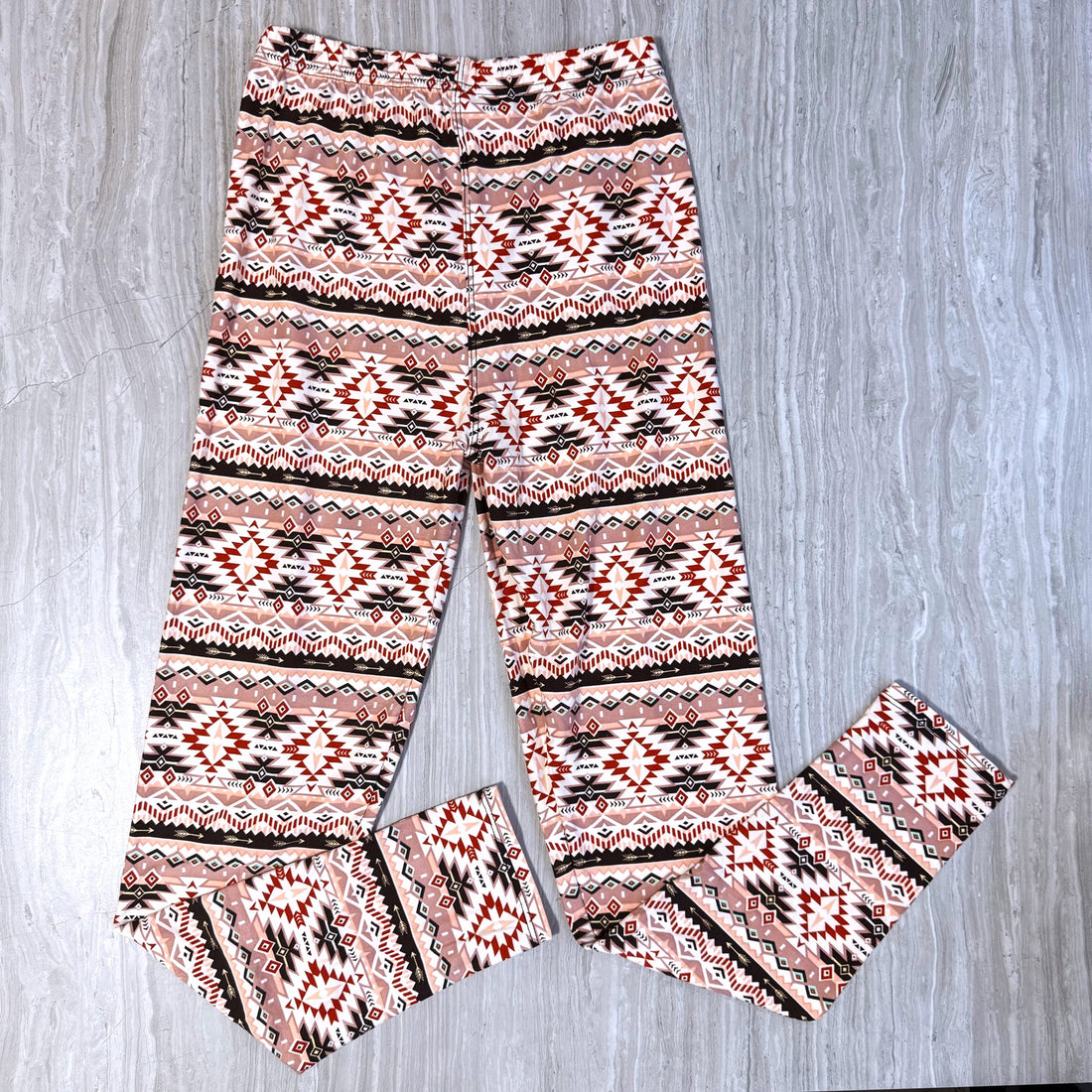 Aztec Cream Spice Leggings