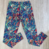Bird of Paradise Paisley Leggings