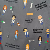 Greys Anatomy Print Leggings