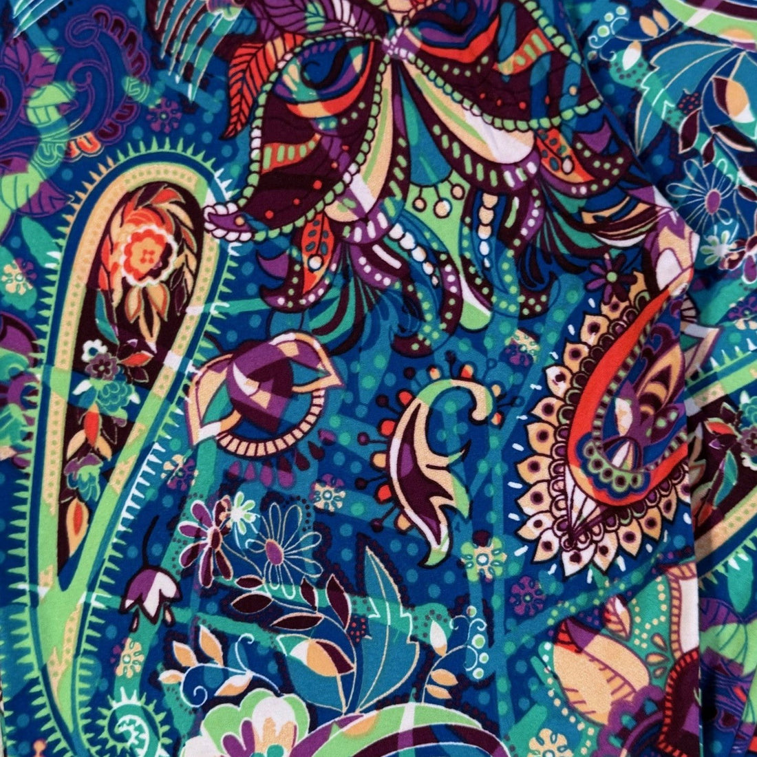 Bird of Paradise Paisley Leggings