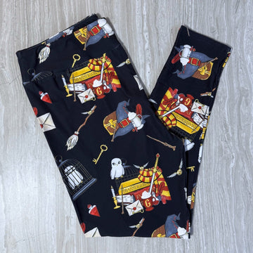 Red House Wizard Print Soft Leggings