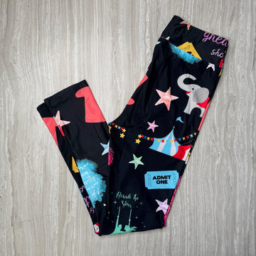 The Greatest Showman Themed Print Leggings