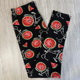 Watermelon Slices Bicycle Leggings