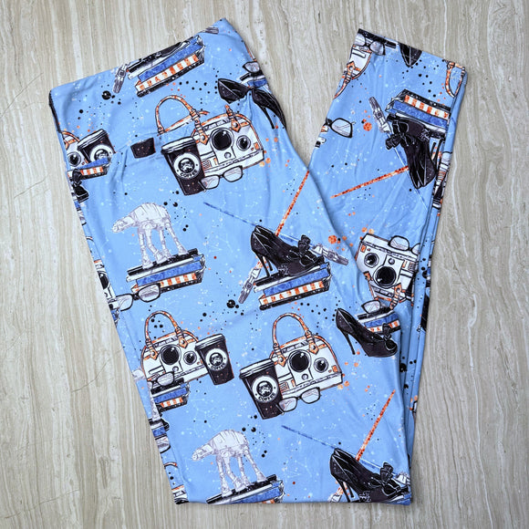 Dark Roast Coffee Star Wars Starbucks Leggings