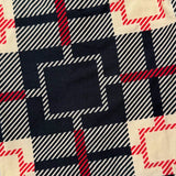 Formal Plaid Print Soft Leggings