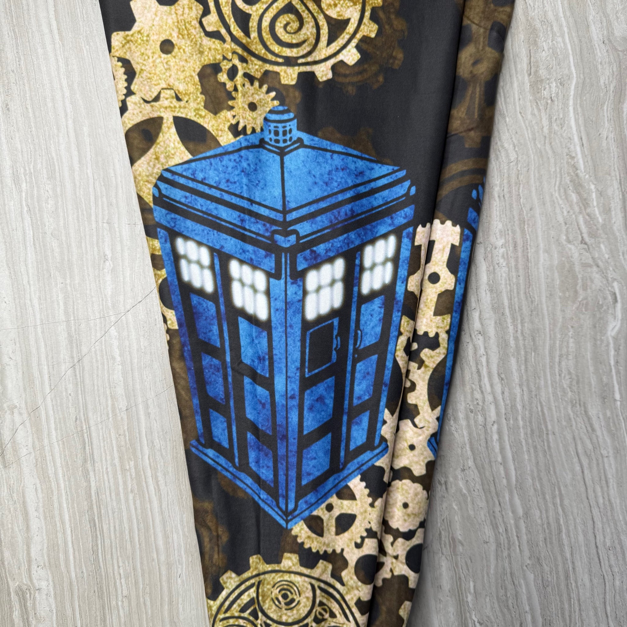 Space Booth Dr Who leggings